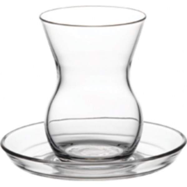 düz cam çay tabağı seti Çay tabağı – Cam düz