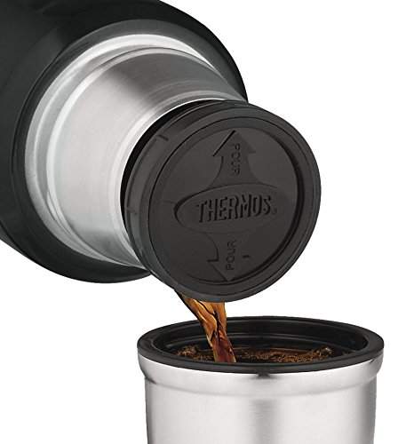 14945_buyuk_1 Thermos 1.2 lt. - Mat Siyah