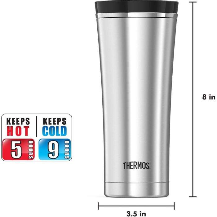 Thermos Vakumlu 470 ml. - Çelik