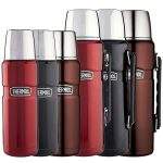 6013_buyuk_4 Thermos 1.2 lt. - Kahverengi