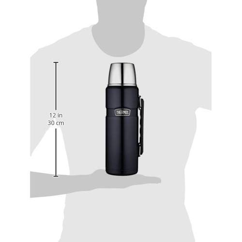 6014_buyuk_7 Thermos 1.2 lt. - Gece Mavisi