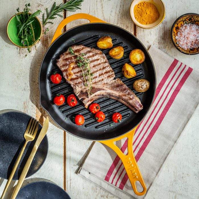 potart sunset-serisi-dokum-grill-tava-28-cm-1 potart sunset-serisi-dokum-grill-tava-28-cm-1