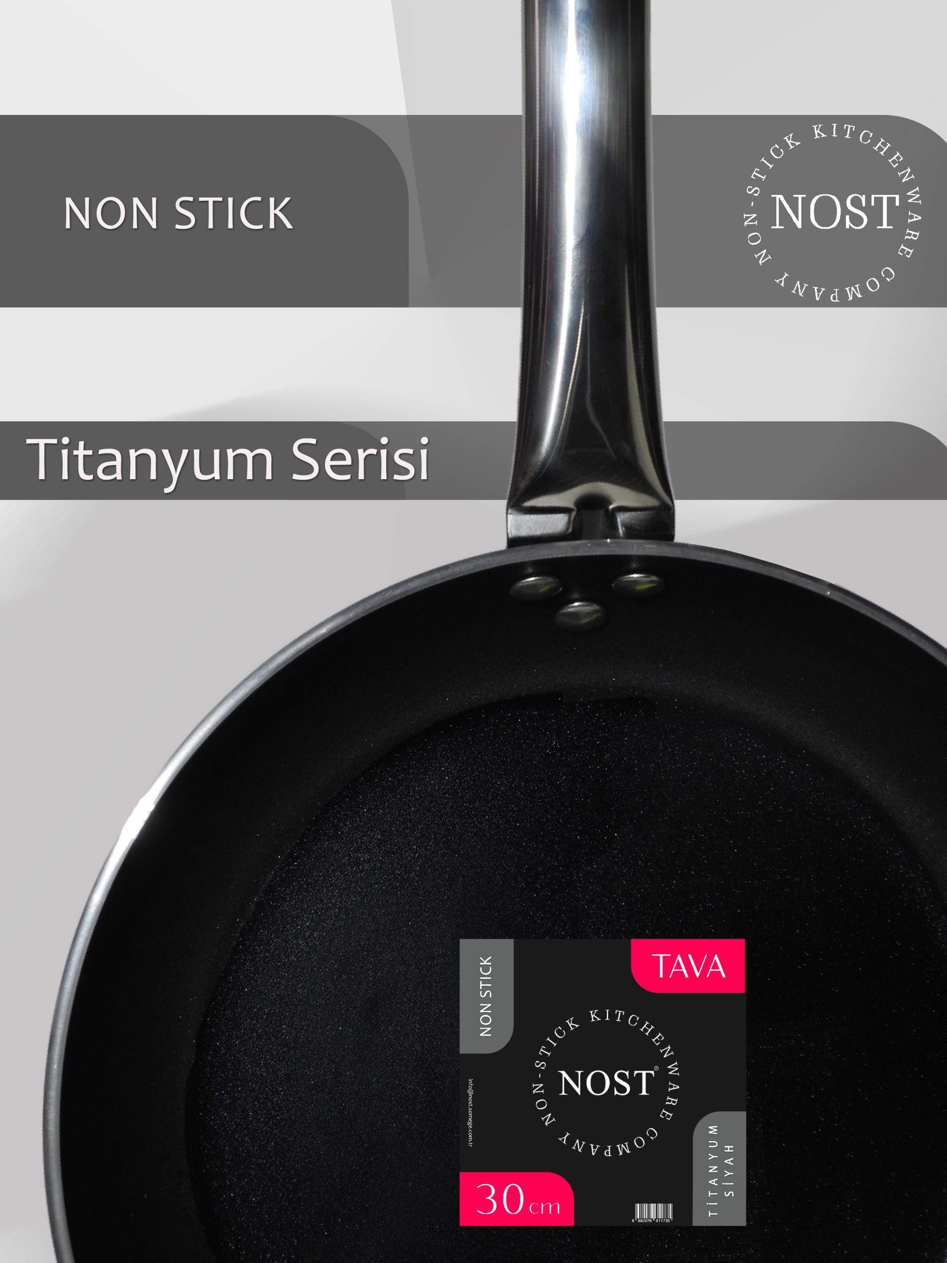 NOST PRO TİTANYUM TAVA 30 NOST PRO TİTANYUM TAVA 30