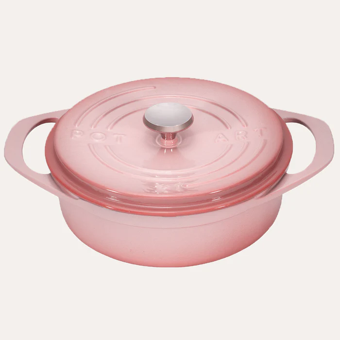 pot-art-demir-dokum-sig-tencere-lotus-serisi-pembe-26cm-1_700x Lotus Sığ Döküm Tencere 26 cm