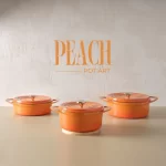 pot-art-peach-turuncu-demir-dokum-tencereler_700x Peach Derin Döküm Tencere