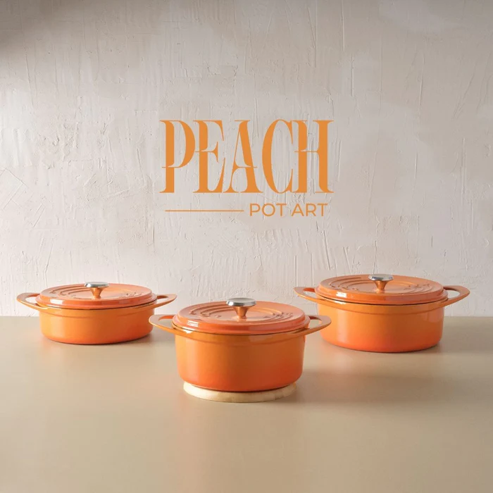 pot-art-peach-turuncu-demir-dokum-tencereler_700x Peach Derin Döküm Tencere