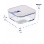 neoflam-perfect-seal-kare-cam-saklama-kabi-1100ml-saklama-ve-duzenleme-neoflam-23110-84-B Neoflam Perfect Seal Kare Cam Saklama Kabı 1100Ml
