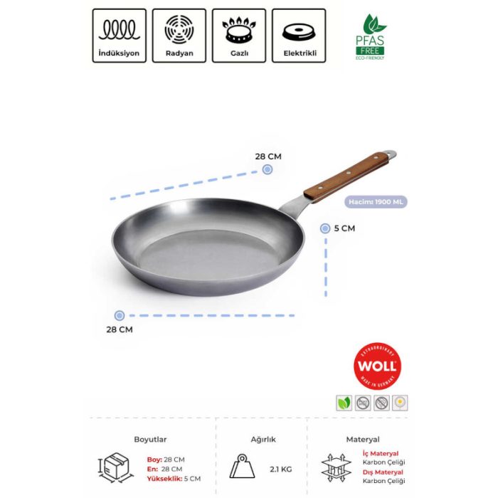 woll tava 28 3 Carbon Steel Tava 28 cm