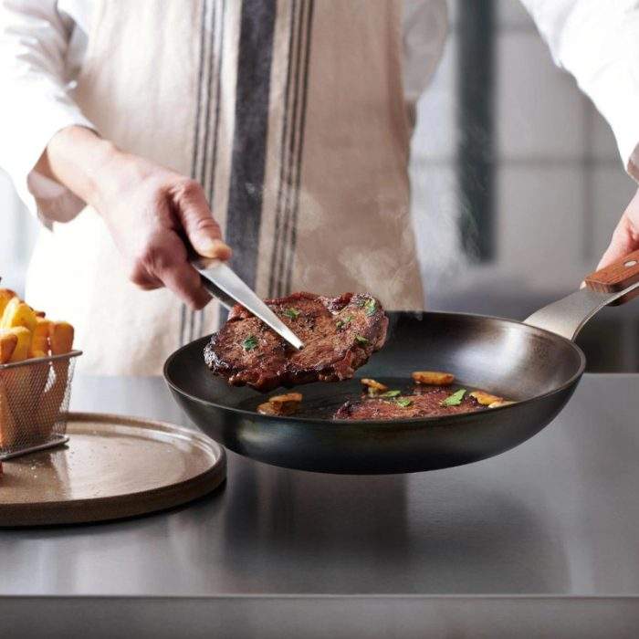 woll-wok-24-7 Carbon Steel Wok 28 CM