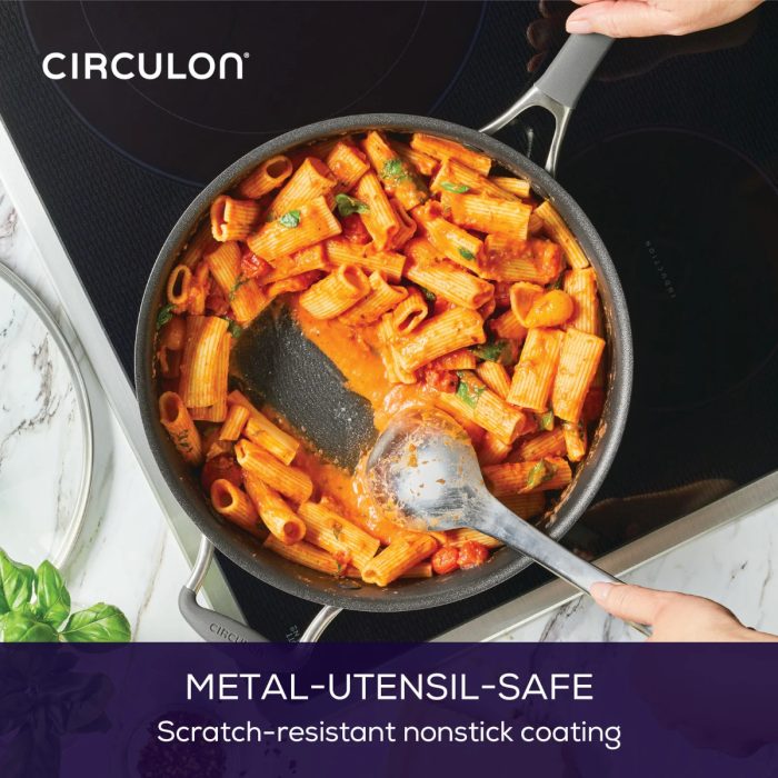 circulon KY28 1 Circulon ScratchDefense Extreme Yapışmaz Sote ve Pilav Tavası 4,7 Lt.
