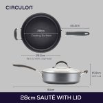 circulon KY28 3 Circulon ScratchDefense Extreme Yapışmaz Sote ve Pilav Tavası 4,7 Lt.