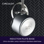 circulon sos pan 2 ScratchDefense Extreme Yapışmaz Süzgeçli Sos Tenceresi - 2 Boy