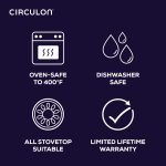 circulon tava g2 Circulon ScratchDefense™️ Yapışmaz Tava