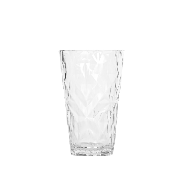 PT300 Kırılmaz Meşrubat – Su Bardak Prizma 400 ml ( 4 ad. )