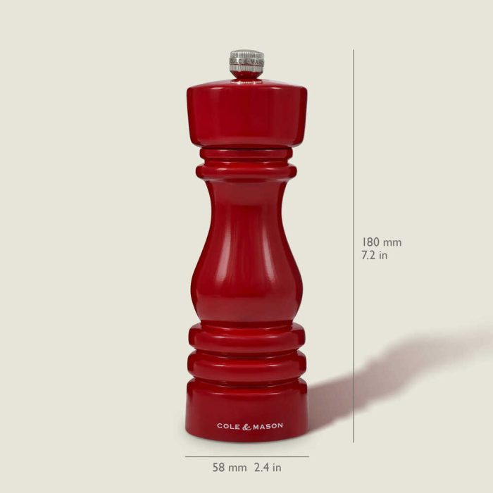 cm-london-tuz-biber-degirmen-set-180mmkirmizi-37111-17-B Cole & Mason London kırmızı tuz ve karabiber değirmeni hediye seti